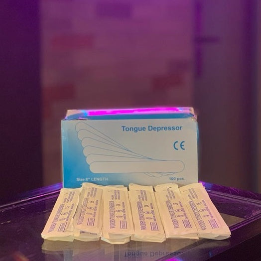 TONGUE DEPRESSOR (Individual pack) Spatula I SGOONS TATTOO SUPPLY TONGUE DEPRESSOR (Individual pack) Spatula I SGOONS TATTOO SUPPLY