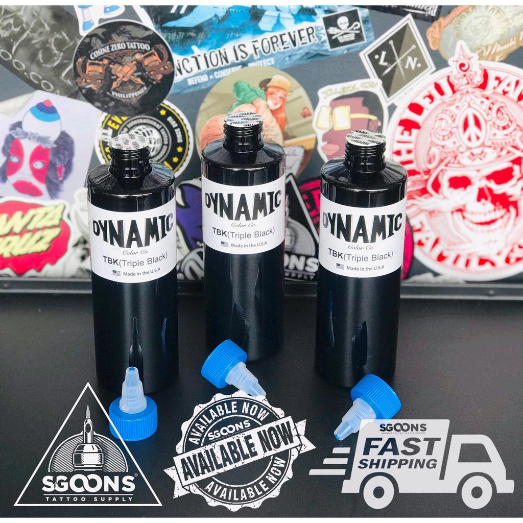 Dynamic Triple Black/White Black White Tattoo Ink | SGOONS TATTOO SUPPLY Dynamic Triple Black/White Black White Tattoo Ink | SGOONS TATTOO SUPPLY