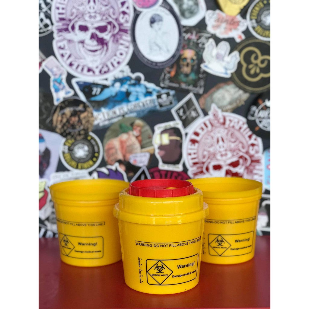 Tattoo Sharp Container Collect Mini Garbage Trashbin | SGOONS TATTOO SUPPLY Tattoo Sharp Container Collect Mini Garbage Trashbin | SGOONS TATTOO SUPPLY