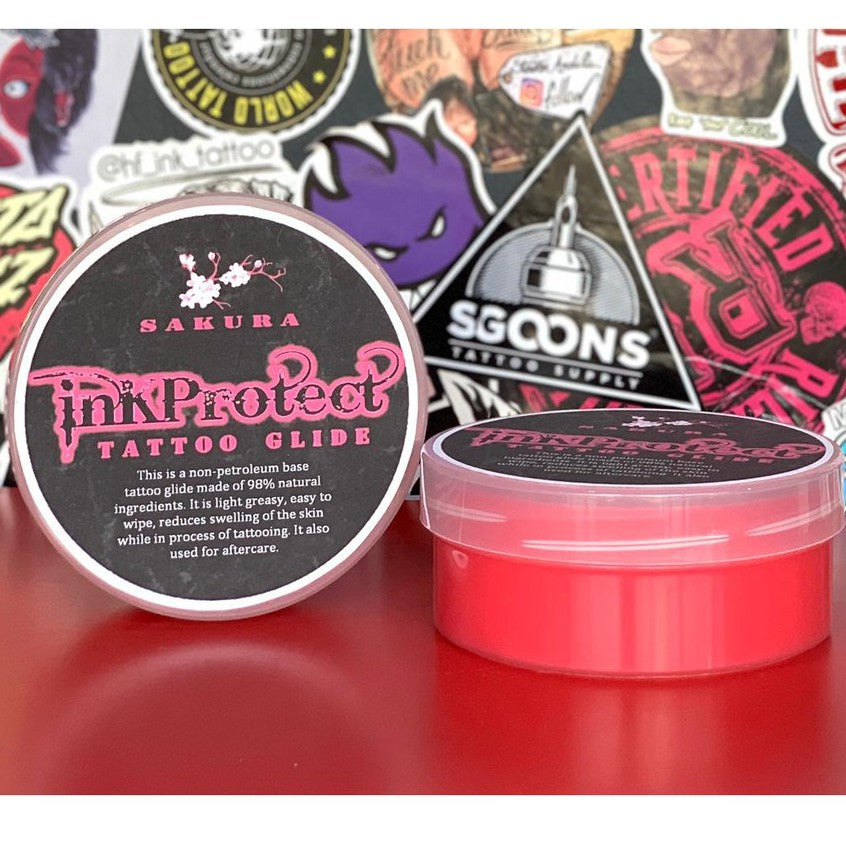 Tattoo Inkprotect, Tattoo Glide 10 oz, Tattoo Ointment, Tattoo Aftercare | SGOONS TATTOO SUPPLY Tattoo Inkprotect, Tattoo Glide 10 oz, Tattoo Ointment, Tattoo Aftercare | SGOONS TATTOO SUPPLY