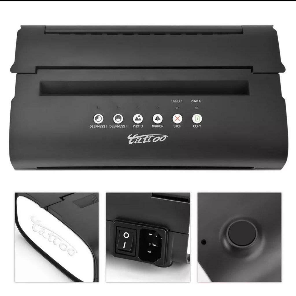 Tattoo Thermal Stencil Maker Tattoo Transfer Copier Printer Machine A4&A5| SGOONS TATTOO SUPPLY Tattoo Thermal Stencil Maker Tattoo Transfer Copier Printer Machine A4&A5| SGOONS TATTOO SUPPLY