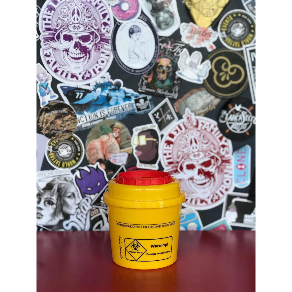 Tattoo Sharp Container Collect Mini Garbage Trashbin | SGOONS TATTOO SUPPLY Tattoo Sharp Container Collect Mini Garbage Trashbin | SGOONS TATTOO SUPPLY