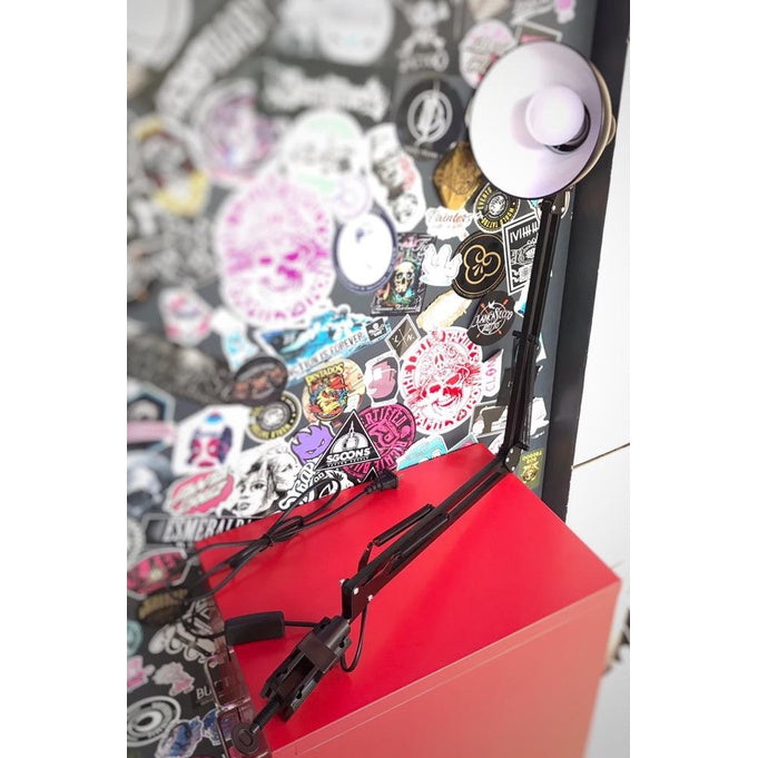 1pc Flexible Swing Arm Clamp Mount Tattoo Lamp Table Tattoo Light | SGOONS TATTOO SUPPLY 1pc Flexible Swing Arm Clamp Mount Tattoo Lamp Table Tattoo Light | SGOONS TATTOO SUPPLY