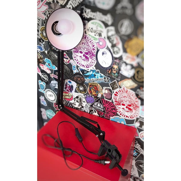 1pc Flexible Swing Arm Clamp Mount Tattoo Lamp Table Tattoo Light | SGOONS TATTOO SUPPLY 1pc Flexible Swing Arm Clamp Mount Tattoo Lamp Table Tattoo Light | SGOONS TATTOO SUPPLY