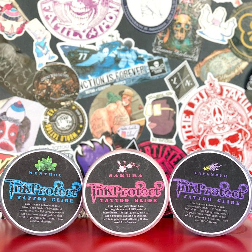 Tattoo Inkprotect, Tattoo Glide 10 oz, Tattoo Ointment, Tattoo Aftercare | SGOONS TATTOO SUPPLY Tattoo Inkprotect, Tattoo Glide 10 oz, Tattoo Ointment, Tattoo Aftercare | SGOONS TATTOO SUPPLY