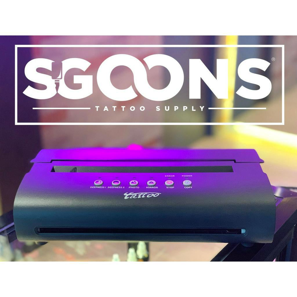 Tattoo Thermal Stencil Maker Tattoo Transfer Copier Printer Machine A4&A5| SGOONS TATTOO SUPPLY Tattoo Thermal Stencil Maker Tattoo Transfer Copier Printer Machine A4&A5| SGOONS TATTOO SUPPLY