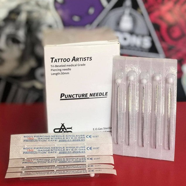 Sterilized Piercing Ear Nose Body Piercing per piece | SGOONS TATTOO SUPPLY Sterilized Piercing Ear Nose Body Piercing per piece | SGOONS TATTOO SUPPLY