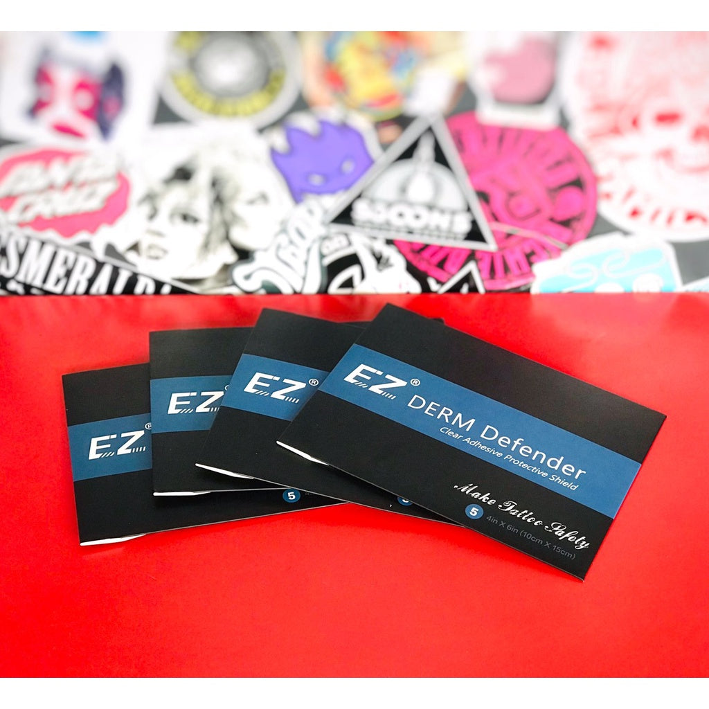EZ PREMIUM DERM DEFENDER TATTOO & POSEIDON PLASTER & EMALLA PROTECTIVE FILM | SGOONS TATTOO SUPPLY EZ PREMIUM DERM DEFENDER TATTOO & POSEIDON PLASTER & EMALLA PROTECTIVE FILM | SGOONS TATTOO SUPPLY