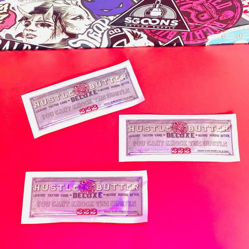Tattoo Hustle Butter Sachet (Tattoo Aftercare) | SGOONS TATTOO SUPPLY Tattoo Hustle Butter Sachet (Tattoo Aftercare) | SGOONS TATTOO SUPPLY