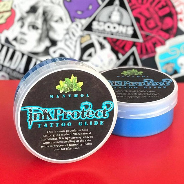 Tattoo Inkprotect, Tattoo Glide 10 oz, Tattoo Ointment, Tattoo Aftercare | SGOONS TATTOO SUPPLY Tattoo Inkprotect, Tattoo Glide 10 oz, Tattoo Ointment, Tattoo Aftercare | SGOONS TATTOO SUPPLY