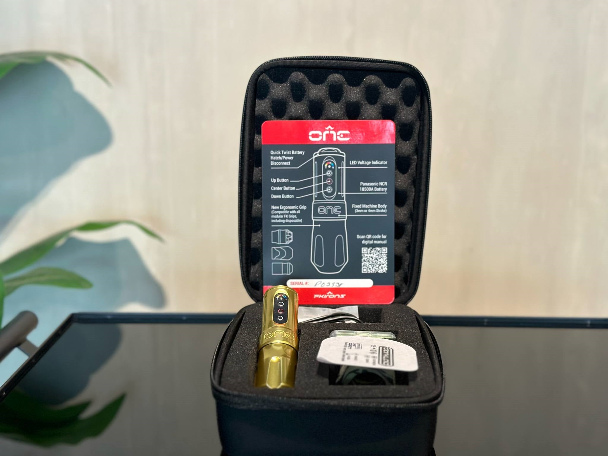 FK IRONS ONE- GOLD FK IRONS ONE- GOLD