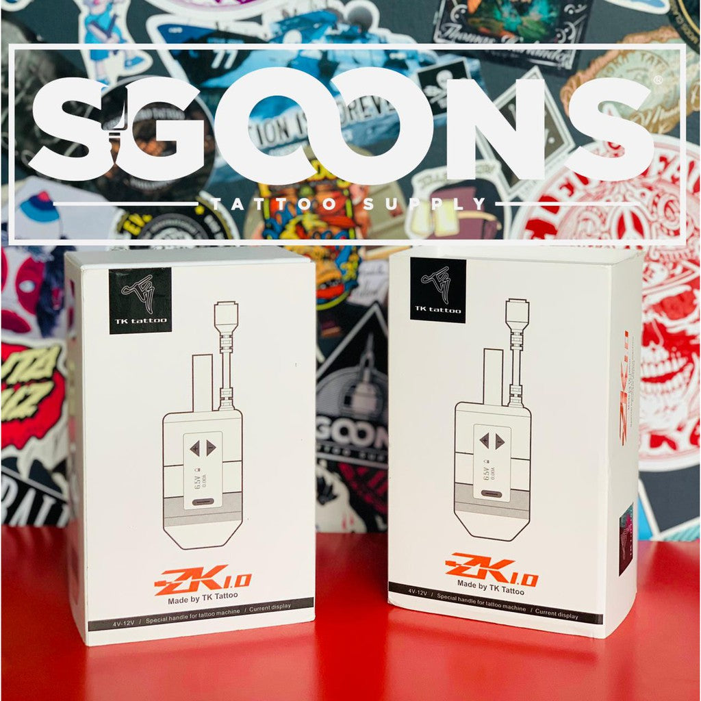 1pc 2021 Newest ZK10 Wireless Tattoo Battery Grip (RCA & RCA w/ Clip Cord) | SGOONS TATTOO SUPPLY 1pc 2021 Newest ZK10 Wireless Tattoo Battery Grip (RCA & RCA w/ Clip Cord) | SGOONS TATTOO SUPPLY