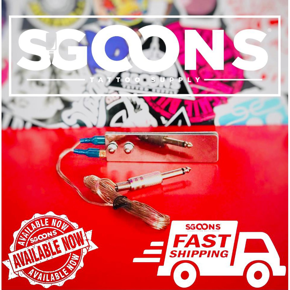 Rectangular Stainless Steel Tattoo Foot Pedal Footswitch Affordable | SGOONS TATTOO SUPPLY Rectangular Stainless Steel Tattoo Foot Pedal Footswitch Affordable | SGOONS TATTOO SUPPLY