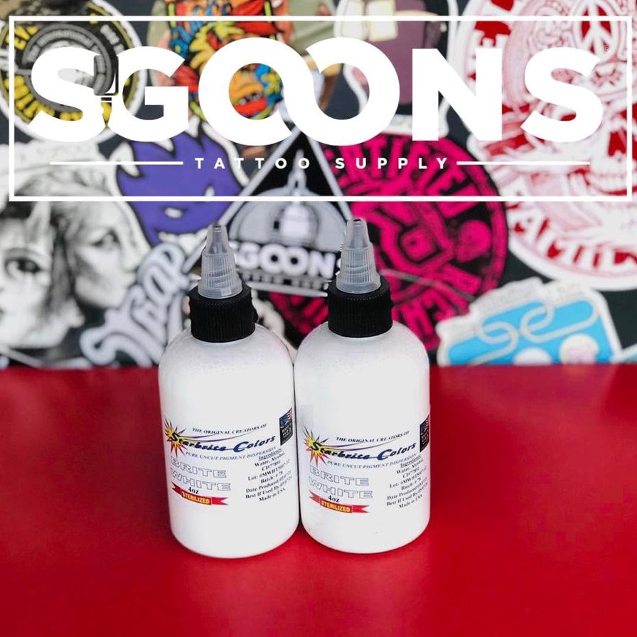 Tattoo Original Starbrite White Colored Inks | SGOONS TATTOO SUPPLY Tattoo Original Starbrite White Colored Inks | SGOONS TATTOO SUPPLY