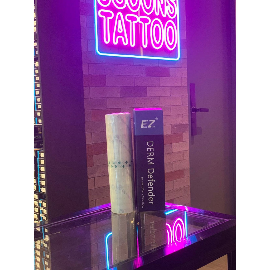 EZ PREMIUM DERM DEFENDER TATTOO & POSEIDON PLASTER & EMALLA PROTECTIVE FILM | SGOONS TATTOO SUPPLY EZ PREMIUM DERM DEFENDER TATTOO & POSEIDON PLASTER & EMALLA PROTECTIVE FILM | SGOONS TATTOO SUPPLY