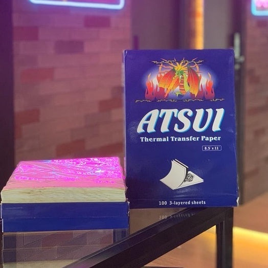 ATSUI THERMAL STENCIL PAPER PER PIECE I SGOON TATTOO SUPPLY ATSUI THERMAL STENCIL PAPER PER PIECE I SGOON TATTOO SUPPLY