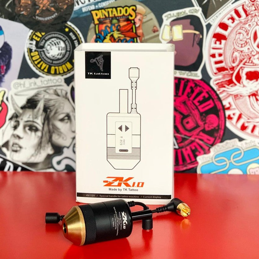 1pc 2021 Newest ZK10 Wireless Tattoo Battery Grip (RCA & RCA w/ Clip Cord) | SGOONS TATTOO SUPPLY 1pc 2021 Newest ZK10 Wireless Tattoo Battery Grip (RCA & RCA w/ Clip Cord) | SGOONS TATTOO SUPPLY