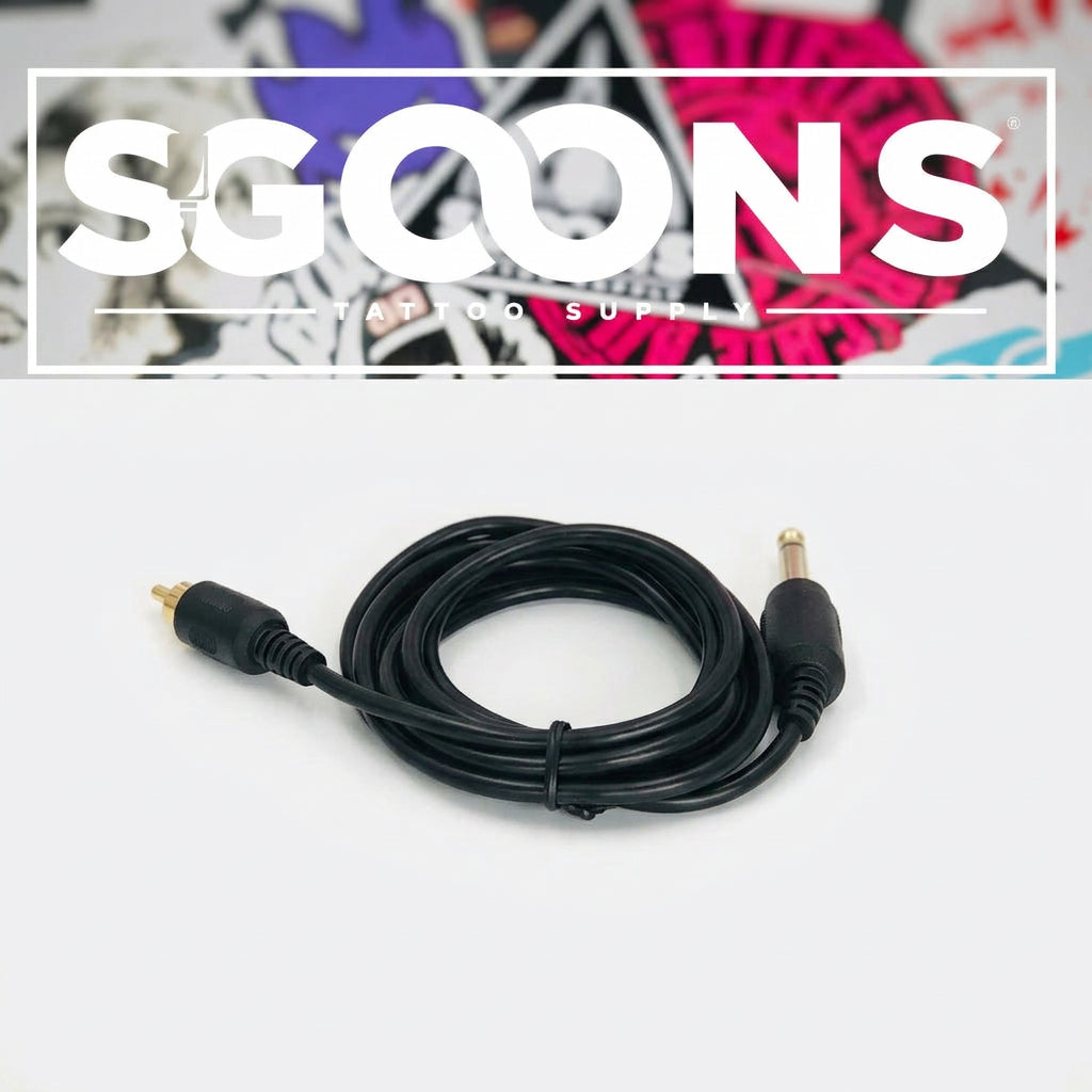 Tattoo Premium Quality RCA Cord, Tattoo Machine RCA | SGOONS TATTOO SUPPLY Tattoo Premium Quality RCA Cord, Tattoo Machine RCA | SGOONS TATTOO SUPPLY