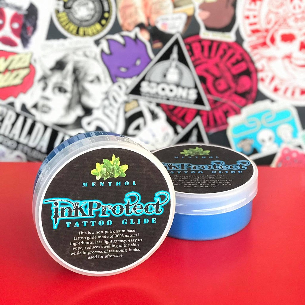 Tattoo Inkprotect, Tattoo Glide 10 oz, Tattoo Ointment, Tattoo Aftercare | SGOONS TATTOO SUPPLY Tattoo Inkprotect, Tattoo Glide 10 oz, Tattoo Ointment, Tattoo Aftercare | SGOONS TATTOO SUPPLY