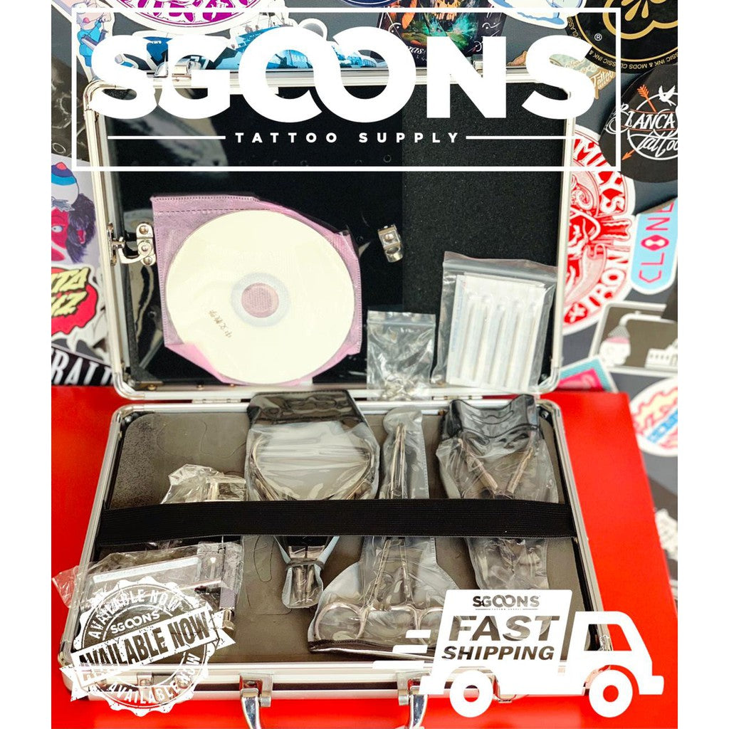 Professional Body Piercing Tool Kit (5 tools and 4 tools) Ear Nose Navel Set | SGOONS TATTOO SUPPLY Professional Body Piercing Tool Kit (5 tools and 4 tools) Ear Nose Navel Set | SGOONS TATTOO SUPPLY