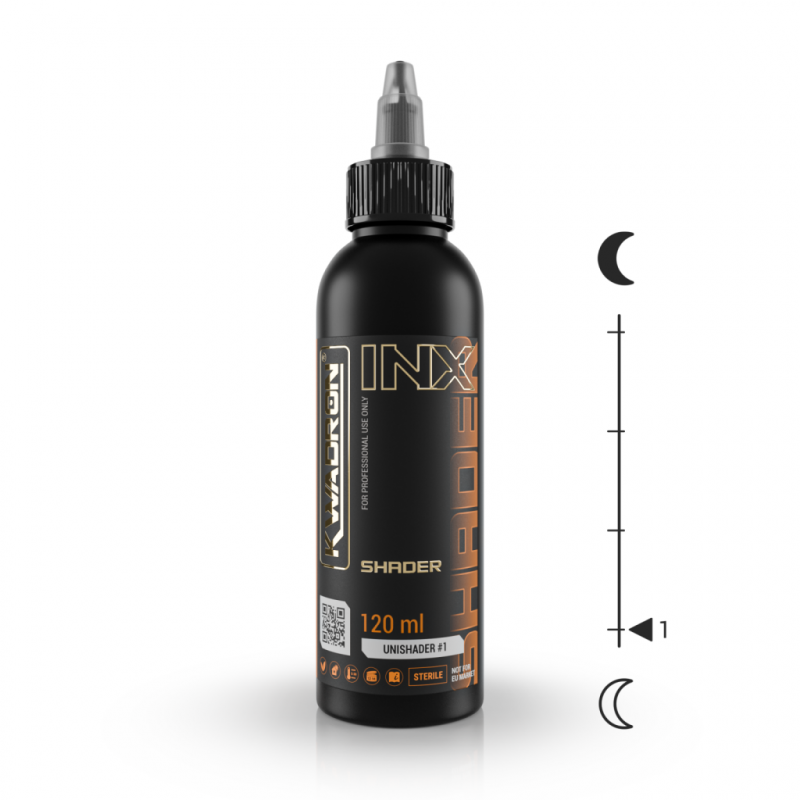 KWADRON INK 120ML UNISHADER 1 KWADRON INK 120ML UNISHADER 1
