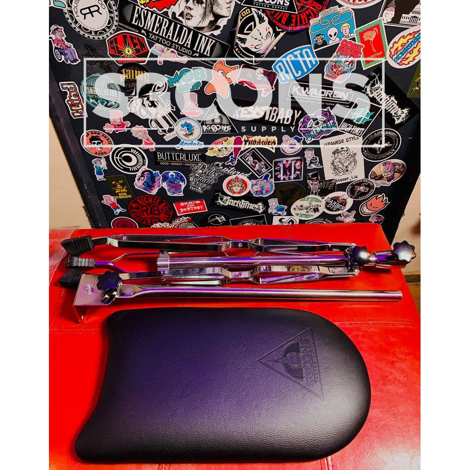 Tattoo Arm Rest Adjustable Durable Tripod Leg | SGOONS TATTOO SUPPLY Tattoo Arm Rest Adjustable Durable Tripod Leg | SGOONS TATTOO SUPPLY