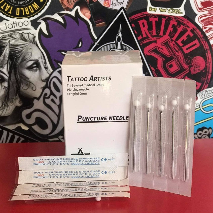 Sterilized Piercing Ear Nose Body Piercing per piece | SGOONS TATTOO SUPPLY Sterilized Piercing Ear Nose Body Piercing per piece | SGOONS TATTOO SUPPLY