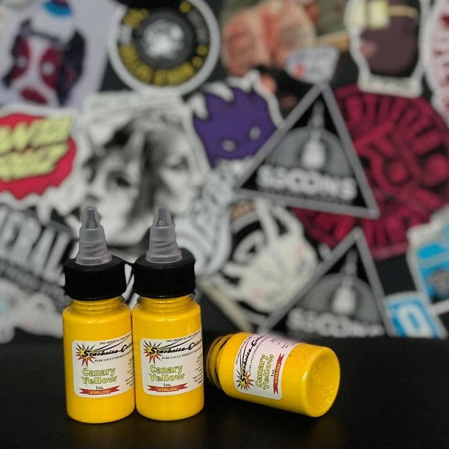 1oz and 1/2oz Tattoo Original Starbrite Colored Inks | SGOONS TATTOO SUPPLY 1oz and 1/2oz Tattoo Original Starbrite Colored Inks | SGOONS TATTOO SUPPLY