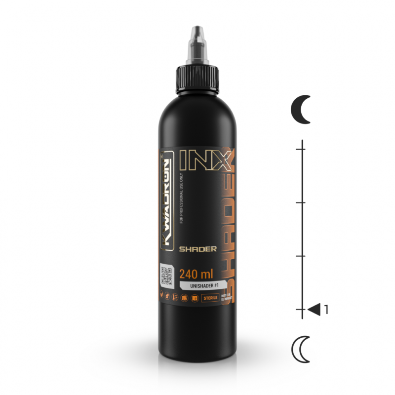 KWADRON INK 120ML UNISHADER 1 KWADRON INK 120ML UNISHADER 1