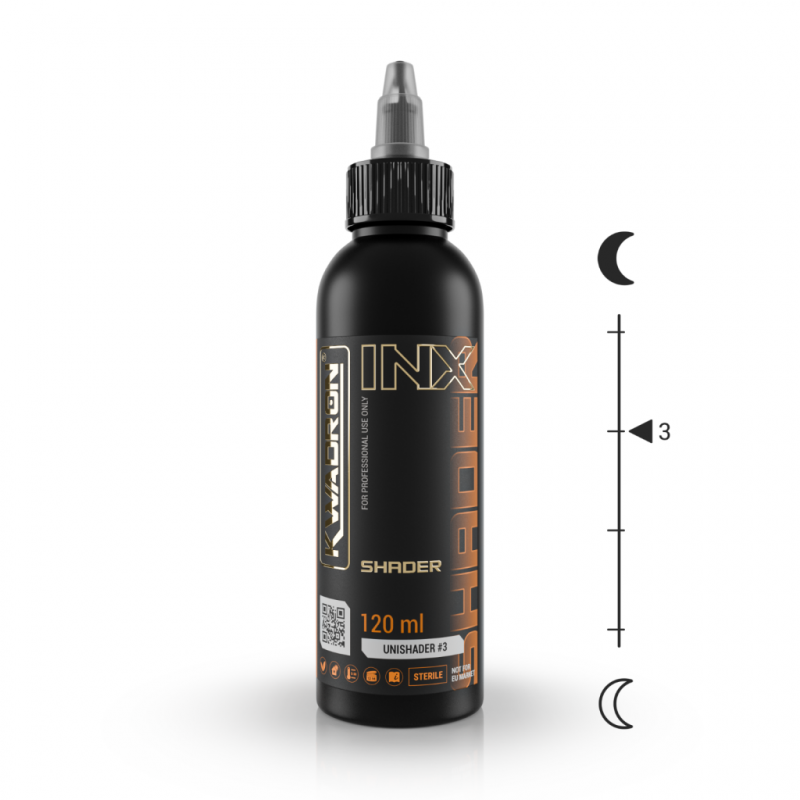 KWADRON INK 120ML UNISHADER 3 KWADRON INK 120ML UNISHADER 3