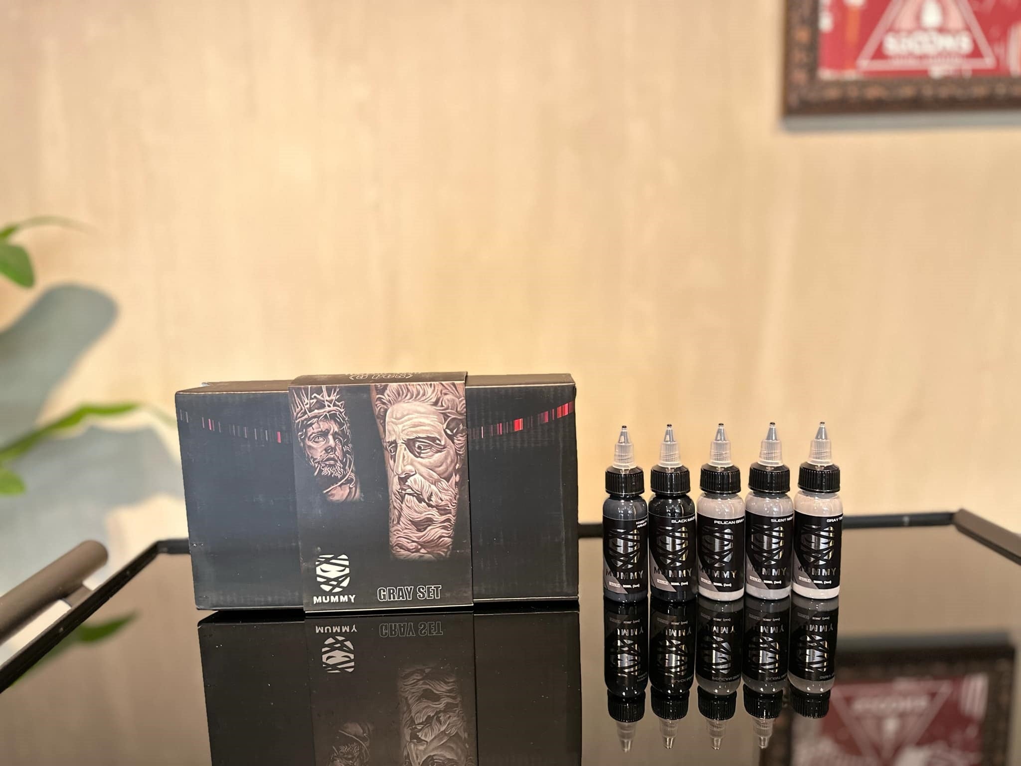 Original Mummy Professional Tattoo Ink Gray Set & Fleshtone set 30ML | SGOONS TATTOO SUPPLY Original Mummy Professional Tattoo Ink Gray Set & Fleshtone set 30ML | SGOONS TATTOO SUPPLY