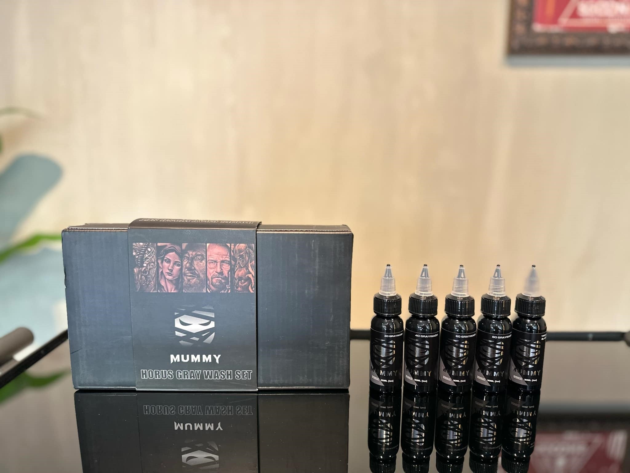 Original Mummy Professional Tattoo Ink Gray Set & Fleshtone set 30ML | SGOONS TATTOO SUPPLY Original Mummy Professional Tattoo Ink Gray Set & Fleshtone set 30ML | SGOONS TATTOO SUPPLY