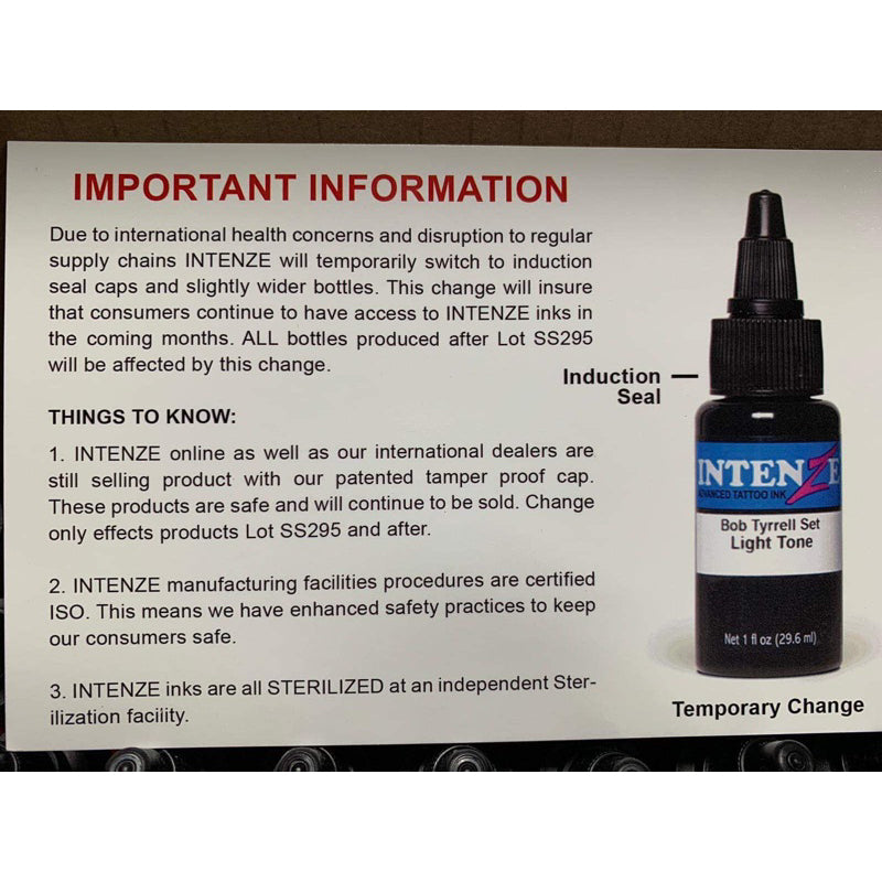 1oz (30mL) Professional and Original Intenze Tattoo Inks Made in USA | SGOONS TATTOO SUPPLY 1oz (30mL) Professional and Original Intenze Tattoo Inks Made in USA | SGOONS TATTOO SUPPLY