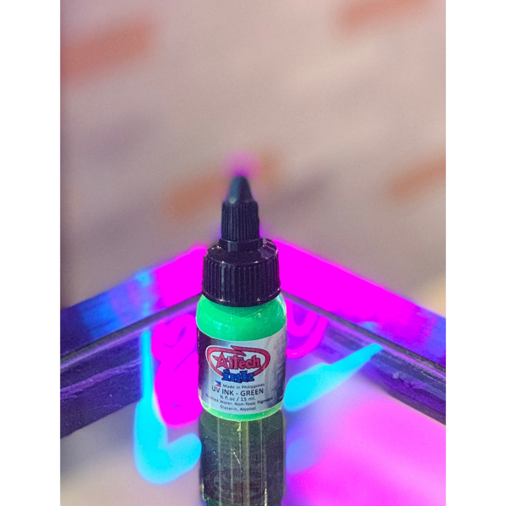 1 pc (1/2oz) ARTECH INK TATTOO COLORS UV (BLACK LIGHT) INK COLORS | SGOONS TATTOO SUPPLY 1 pc (1/2oz) ARTECH INK TATTOO COLORS UV (BLACK LIGHT) INK COLORS | SGOONS TATTOO SUPPLY