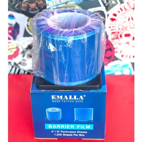 EZ BARRIER FILM & EMALLA BARRIER FILM ROLL DISPENSER I SGOONS TATTOO SUPPLY EZ BARRIER FILM & EMALLA BARRIER FILM ROLL DISPENSER I SGOONS TATTOO SUPPLY