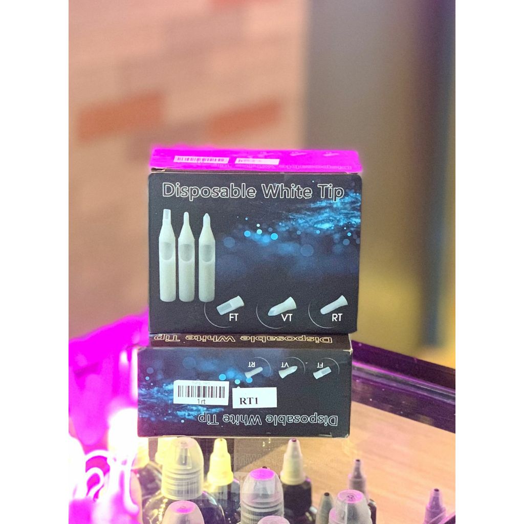 Tattoo Disposable Premium Tips RT/FT (50pcs) High Quality Nozzle | SGOONS TATTOO SUPPLY Tattoo Disposable Premium Tips RT/FT (50pcs) High Quality Nozzle | SGOONS TATTOO SUPPLY
