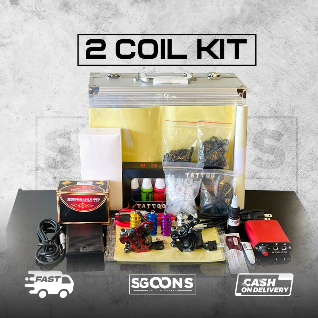 Professional Complete Tattoo Machine Kit Professional Complete Tattoo Machine Kit