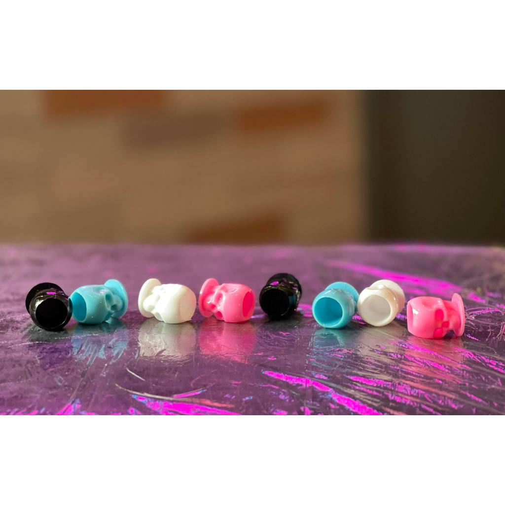 Disposable Tattoo Skull Inkcups with Base Color Cup | SGoons Tattoo Supply Disposable Tattoo Skull Inkcups with Base Color Cup | SGoons Tattoo Supply