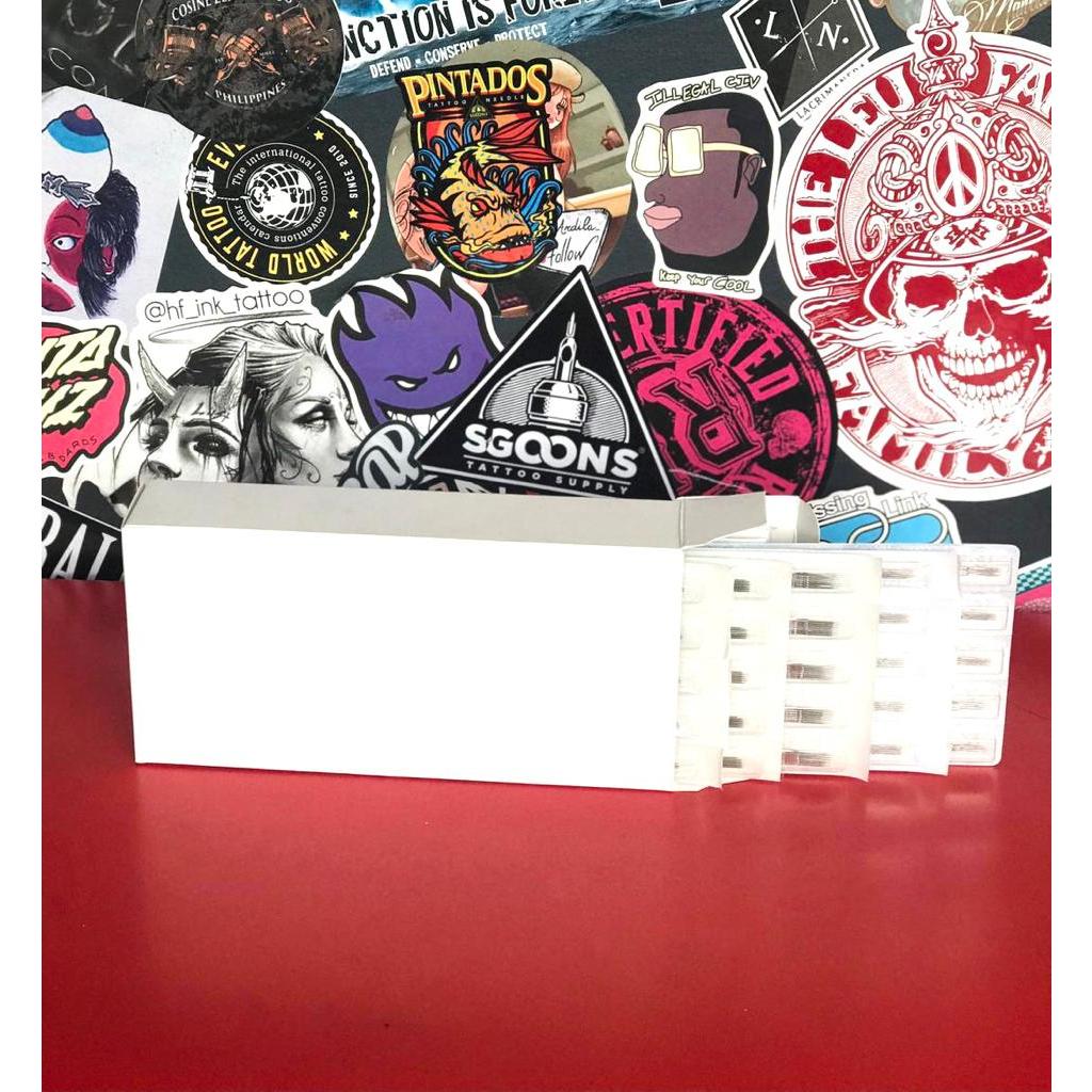 50pcs/box Assorted (Mixed Size) PINTADOS Premium Standard Tattoo (RL, RS, M1, RM) | SGOONS 50pcs/box Assorted (Mixed Size) PINTADOS Premium Standard Tattoo (RL, RS, M1, RM) | SGOONS