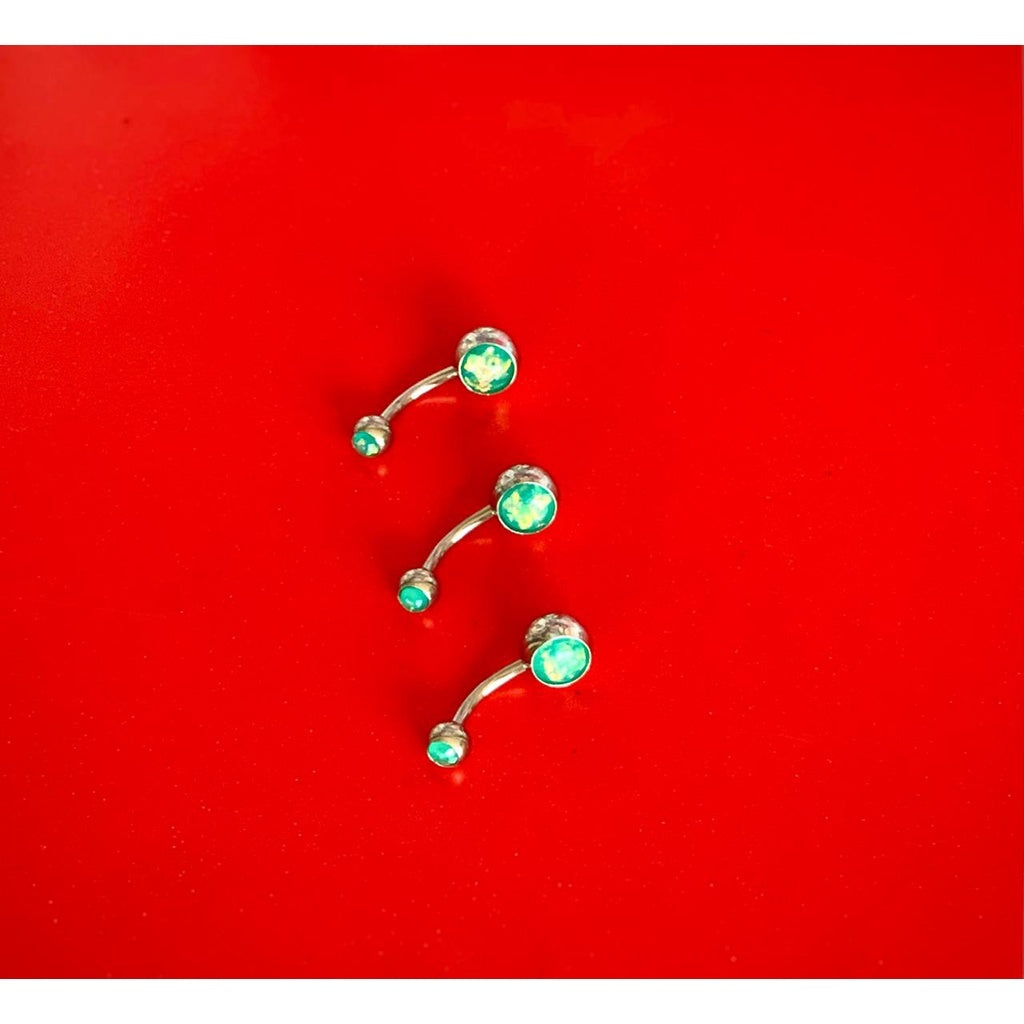 Belly Button Ring Bar Surgical Steel Crystal Navel Body Jewelry | SGOONS Belly Button Ring Bar Surgical Steel Crystal Navel Body Jewelry | SGOONS