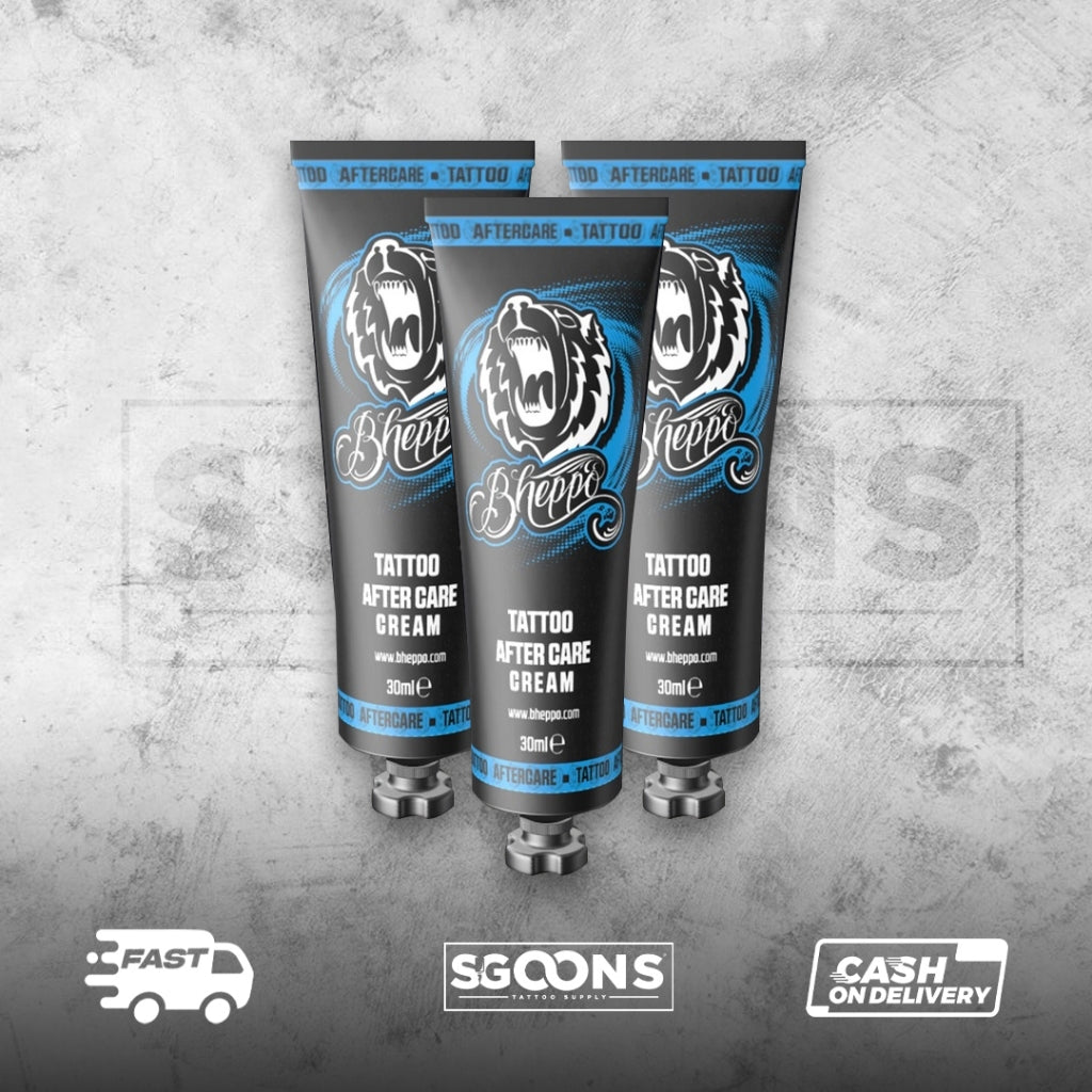 Bheppo Tattoo Aftercare Cream 30ml | SGOONS TATTOO SUPPLY Bheppo Tattoo Aftercare Cream 30ml | SGOONS TATTOO SUPPLY