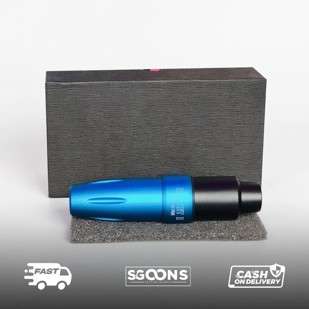 New Cartridge Rocket V2 & V6 Pen Rotary Tattoo Machine New Cartridge Rocket V2 & V6 Pen Rotary Tattoo Machine