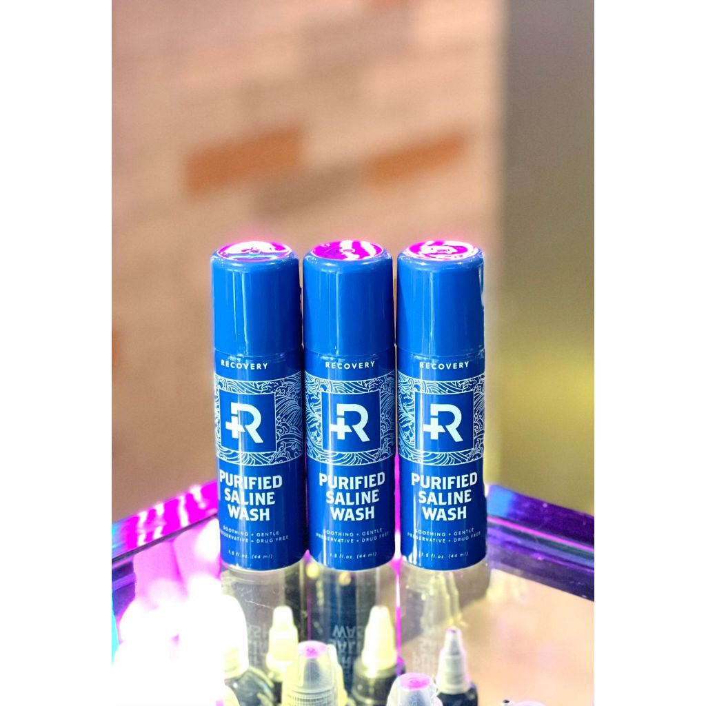 Tattoo Recovery Piercing Aftercare Saline Wash Spray | SGOONS TATTOO SUPPLY Tattoo Recovery Piercing Aftercare Saline Wash Spray | SGOONS TATTOO SUPPLY