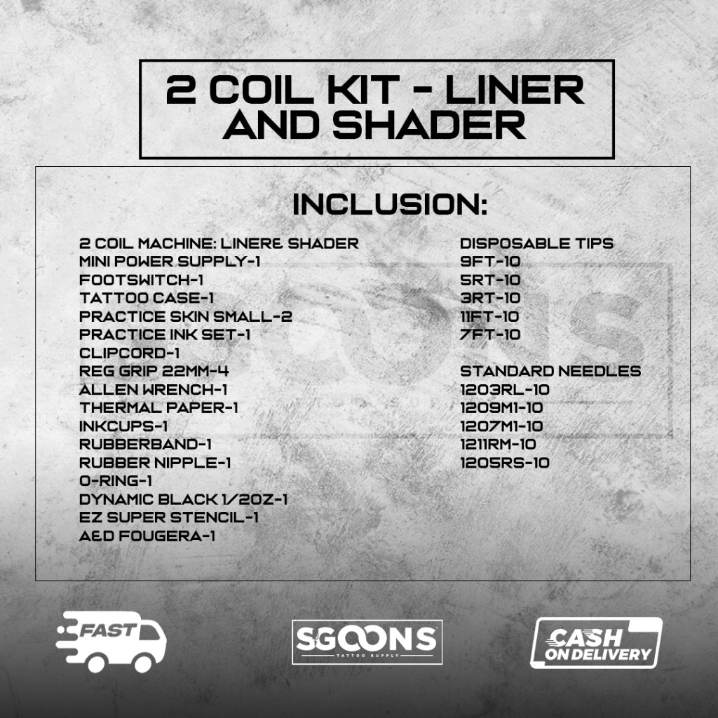 Professional Complete Tattoo Machine Kit Professional Complete Tattoo Machine Kit