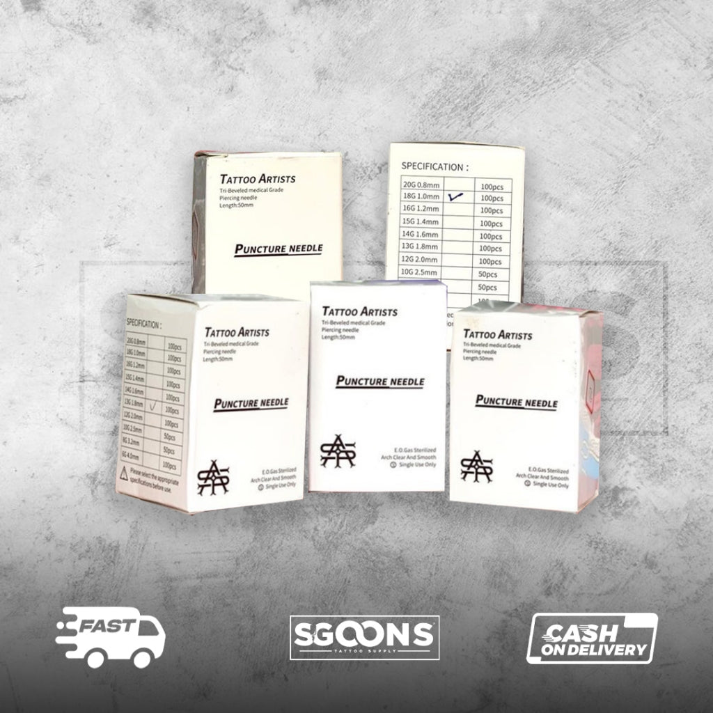 Sterilized Piercing Ear Nose Body Piercing per piece | SGOONS TATTOO SUPPLY Sterilized Piercing Ear Nose Body Piercing per piece | SGOONS TATTOO SUPPLY