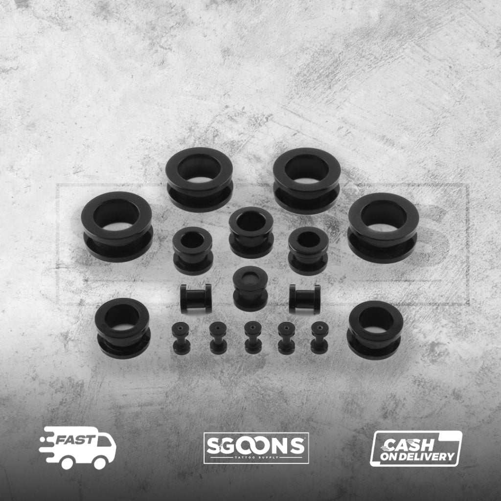 1 pc Tattoo Ear Tunnel/Earplugs/Ear Stretching Plugs | SGOONS TATTOO SUPPLY 1 pc Tattoo Ear Tunnel/Earplugs/Ear Stretching Plugs | SGOONS TATTOO SUPPLY
