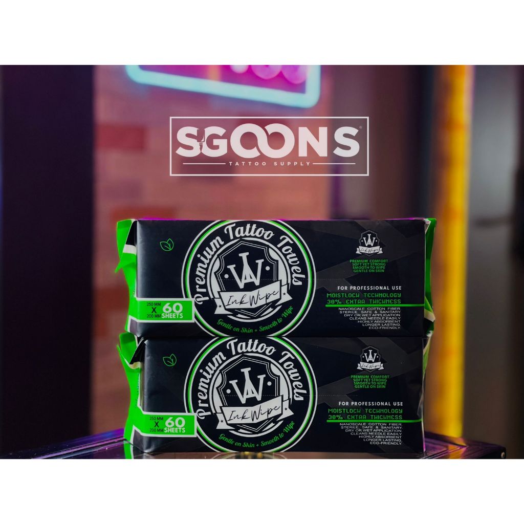 InkWipes Premium Tattoo Towels Tissue | SGOONS TATTOO SUPPLY InkWipes Premium Tattoo Towels Tissue | SGOONS TATTOO SUPPLY
