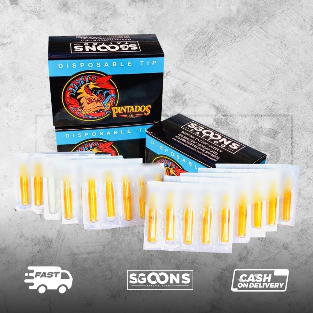 Tattoo Disposable Premium Tips RT/FT (50pcs) High Quality Nozzle | SGOONS TATTOO SUPPLY Tattoo Disposable Premium Tips RT/FT (50pcs) High Quality Nozzle | SGOONS TATTOO SUPPLY