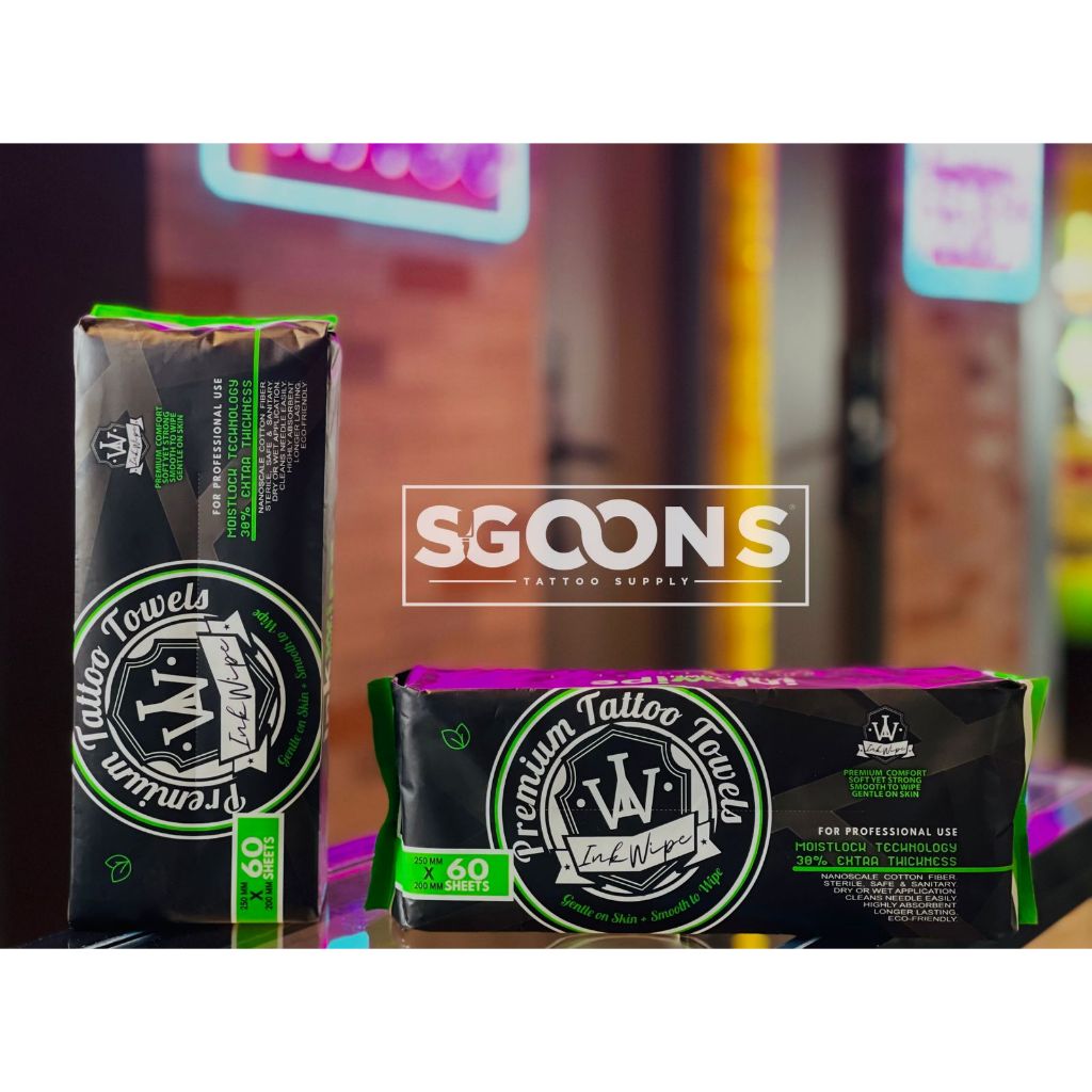 InkWipes Premium Tattoo Towels Tissue | SGOONS TATTOO SUPPLY InkWipes Premium Tattoo Towels Tissue | SGOONS TATTOO SUPPLY
