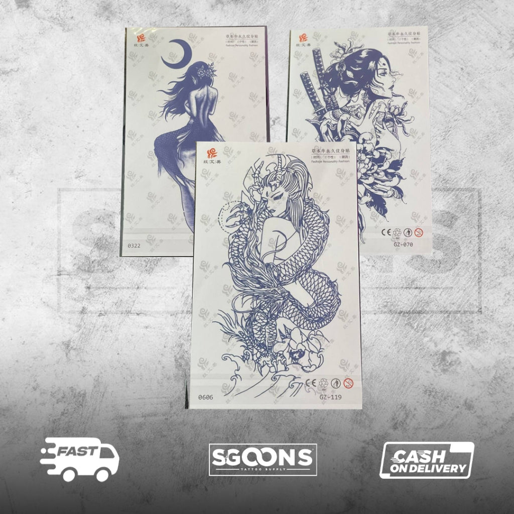 Temporary Tattoo Sticker and Glow in the Dark Temporary Tattoo| SGOONS TATTOO SUPPLY Temporary Tattoo Sticker and Glow in the Dark Temporary Tattoo| SGOONS TATTOO SUPPLY